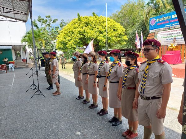 เข้าค่ายพักแรมลูกเสือเนตรนารีสามัญรุ่นใหญ่ ชั้นมัธยมศึกษาปีที่ 1-3