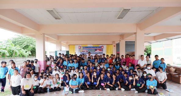 เข้าร่วมโครงการส่งเสริมการเรียนรู้สู่อาเซียน”กิจกรรม Mabpai English Camp 2023