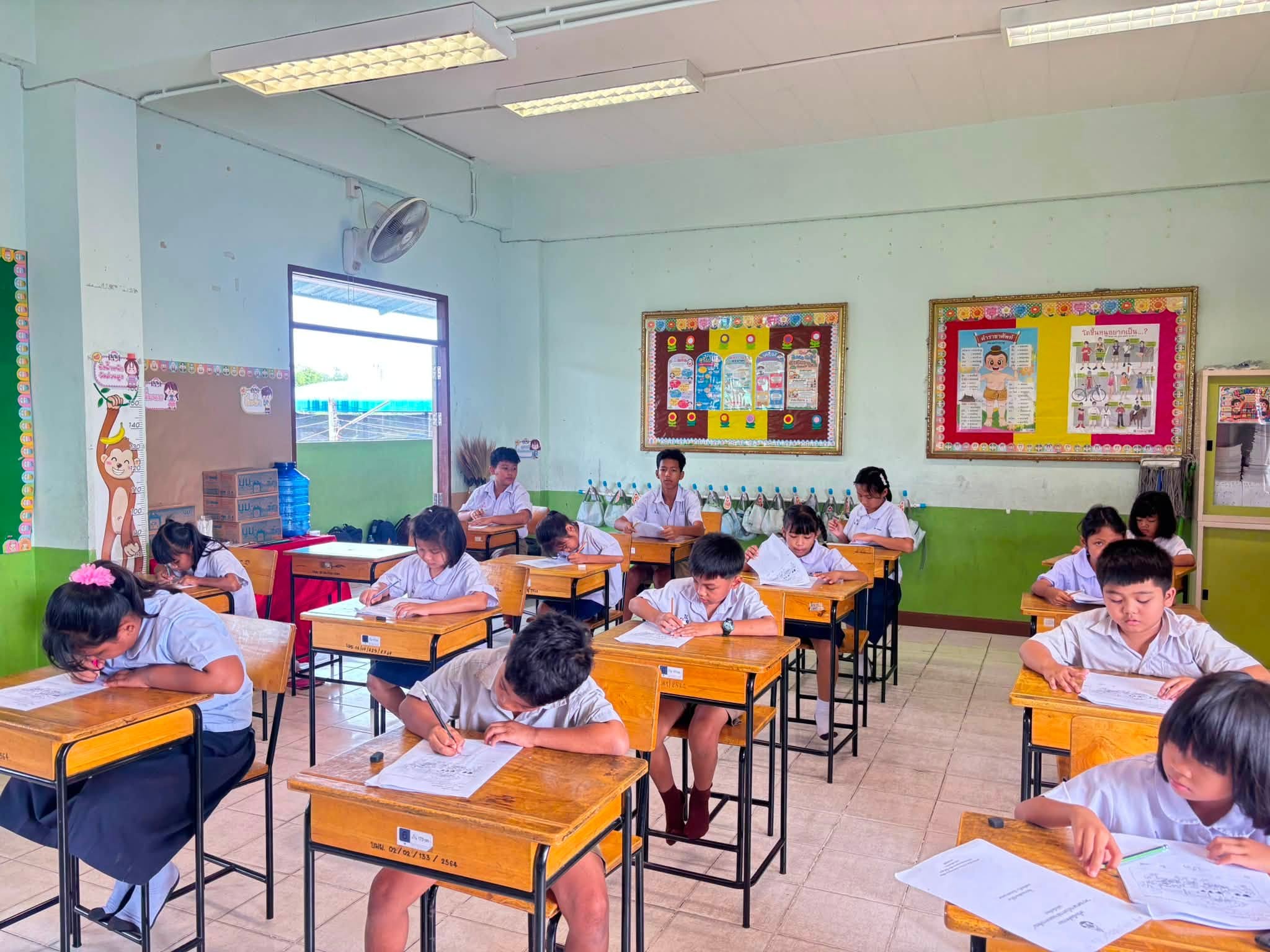 การทดสอบความสามารถในการอ่านและการเขียนของนักเรียน ชั้นประถมศึกษาปีที่ 1–6 ครั้งที่ 2 ประจำปีการศึกษา 2569